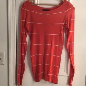 BCBGMAXAZRIA - orange/white